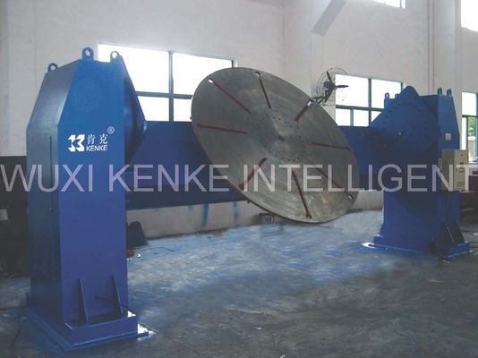 base de rotation de soudure de Tableau de positionneur de 10000kg TWS double