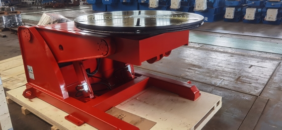 Inclinaison hydraulique de soudure d'axe de la machine 5000kg 3 de positionneur de manipulateur de tuyau