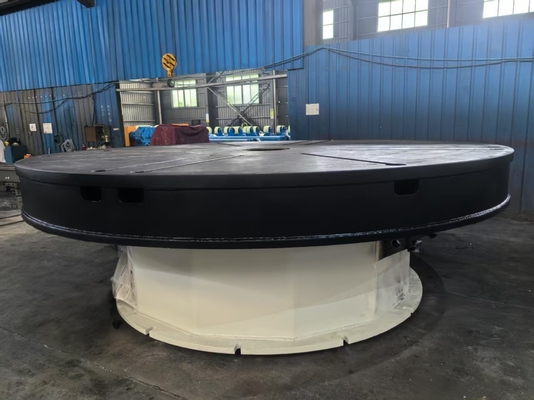 Plateforme de positionnement de soudage 50T pour la fabrication de réservoirs à rouleaux de tuyaux